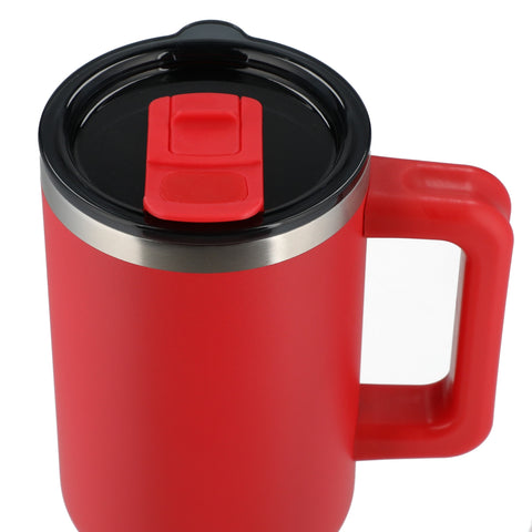 Pinnacle 40 oz Vacuum Insulated Eco-Friendly Travel Tumbler With Straw