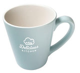 Dezine Colour Series 16oz 2tone pastel blue/white mug (no gift box)
