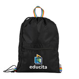 Spectrum Recycled Polyester Drawstring Bag - 2 gal - Heat Transfer