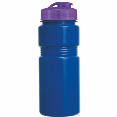 20 Oz. Recreation Bottle w/ Flip Top Lid - Solid Colors
