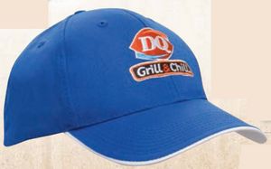 100% Recycled Earth Friendly Fabric Cap with Duckbill Sandwich