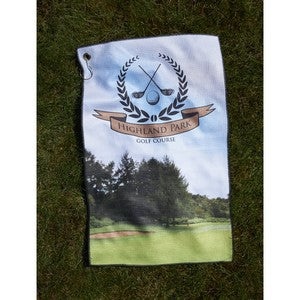 Microfiber Waffle Golf Towel