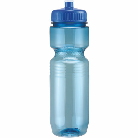 26 Oz. Translucent Jogger Bottle w/ Push Pull Lid