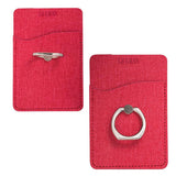 Leeman™ RFID Phone Pocket w/Metal Ring Phone Stand