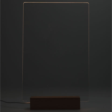 Note Brite Light-Up Acrylic Dry Erase Board