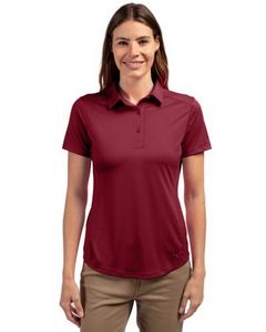 Cutter & Buck Prospect Eco Textured Stretch Recycled Womens Short Sleeve Polo