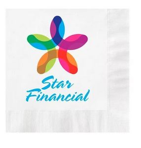 Full Colour Luncheon Napkin-Coined