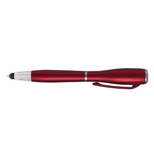 Nova Metallic LED Light Pen w/ Stylus