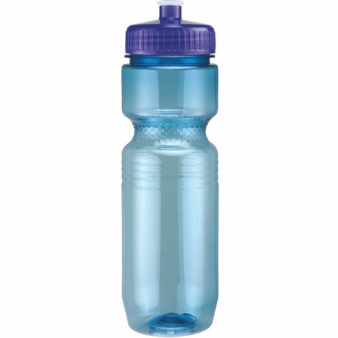 26 Oz. Translucent Jogger Bottle w/ Push Pull Lid