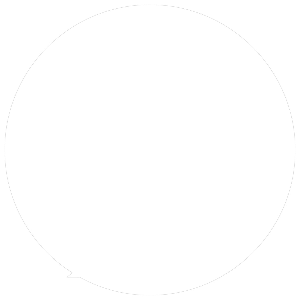 Round Mousepad (1/16" Thick)