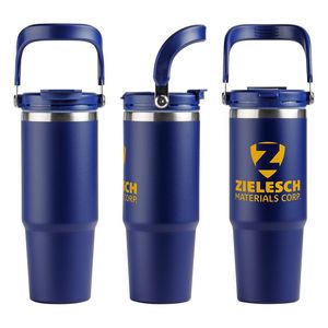 000744 SENSO® Venture DuoFlow 30 oz Vacuum Insulated Stainless Steel Travel Tumbler