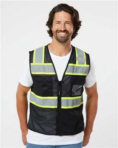 Kishigo® EV Series® Enhanced Visibility 3 Pocket Mesh Vest