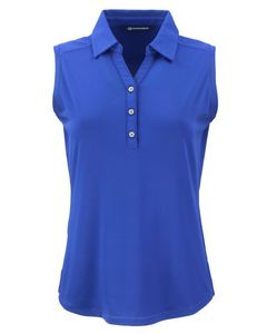 Cutter & Buck Forge Eco Stretch Recycled Womens Sleeveless Polo