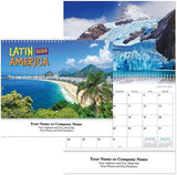 Latin America Spiral Wall Calendar