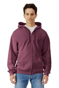 Gildan Softstyle® Adult Midweight Fleece Full-Zip Hooded Sweatshirt