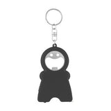 HandyMan - 4-in-1 Keychain, Bottle Opener, LED Flashlight, 3 ft Measuring Tape
