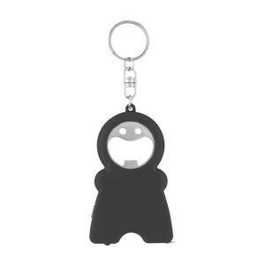 HandyMan - 4-in-1 Keychain, Bottle Opener, LED Flashlight, 3 ft Measuring Tape