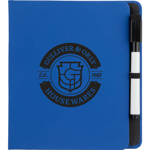 Recycled PU White Board & Sticky Notes Pad