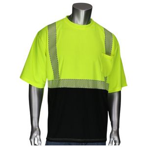 Yellow/Black/Silver Blank Front View