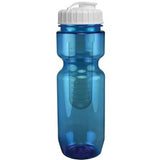 Blue/White Lid Blank