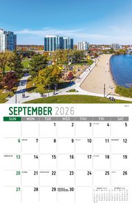 Galleria Wall Calendar 2026 Scenes of Ontario