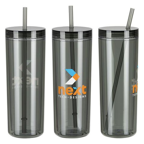 Arden 16 oz Recycled Acrylic Straw Tumbler