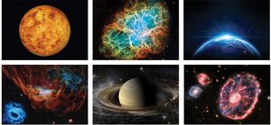 Luxe Images From Space Spiral Wall Calendar