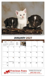 HotLine Products Four Paws Appointment Calendar - Spiral open image