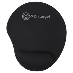Wave Non-Slip Mouse Pad with Gel Wrist Rest