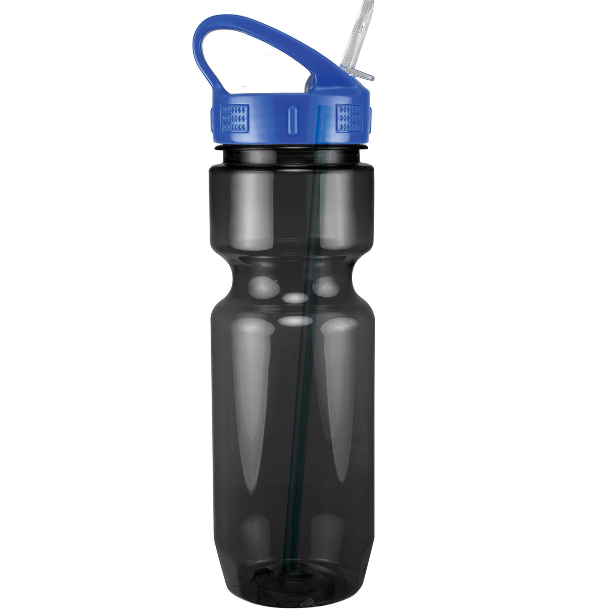 Translucent Smoke Gray/Blue Lid
