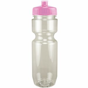 22 Oz. Translucent Bike Bottle w/ Push Pull Lid