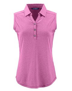 Cutter & Buck Forge Eco Stretch Recycled Womens Sleeveless Polo