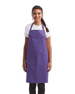 Artisan Collection by Reprime Unisex 'Colours' Recycled Bib Apron with Pocket