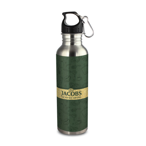 Wide Mouth Flair Bottle with Carabiner - 25oz