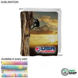 72 Hr Fast Ship - Ultra Soft and Smooth Microfleece Blanket, 50x60, Sublimated Edge to Edge