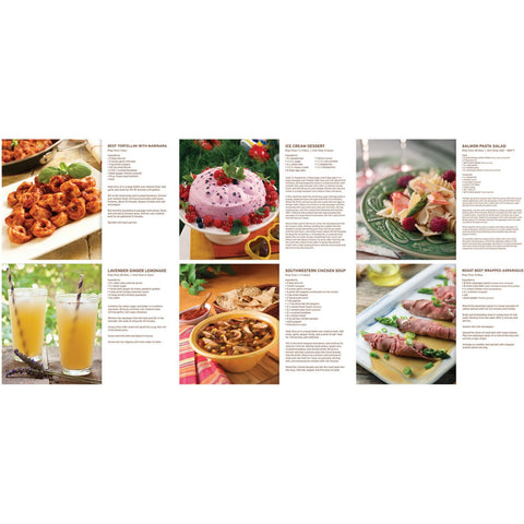 Full Colour Taste Of The Month Spiral Wall Calndar