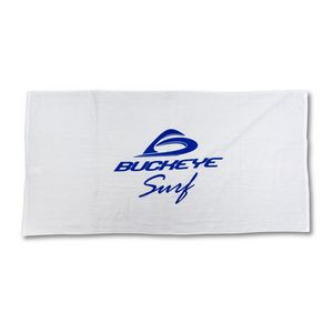 100 % Cotton Value Priced Terry Beach Towel 30X60