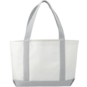 000271 Large Canvas Boat Tote Bag
