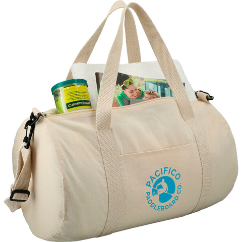 Barrel 18'' 5oz Cotton Canvas Duffle Bag