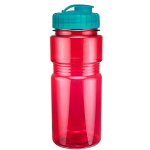 Red/Translucent Aqua Blue Lid Blank