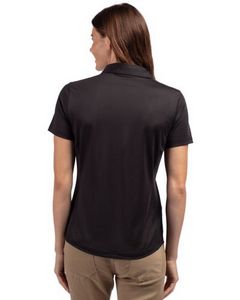 Cutter & Buck Prospect Eco Textured Stretch Recycled Womens Short Sleeve Polo
