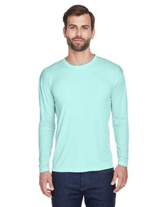 ULTRACLUB Adult Cool & Dry Sport Long-Sleeve Performance Interlock T-Shirt