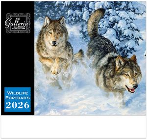 Galleria Wall Calendar 2026 Wildlife Portraits