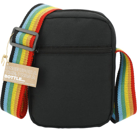 Rainbow rPET Crossbody Tote