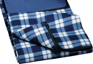 Padded Water-Resistant Fleece Picnic Blanket