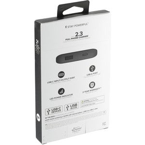 mophier Power Boost 10,000 mAh Power Bank with USB-C Port