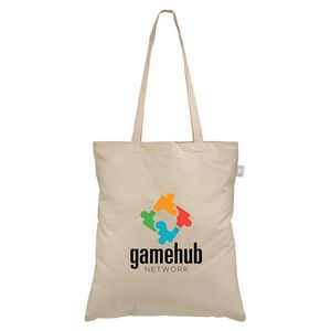 Geo - 5 oz. Recycled Cotton Tote Bag - Heat Transfer