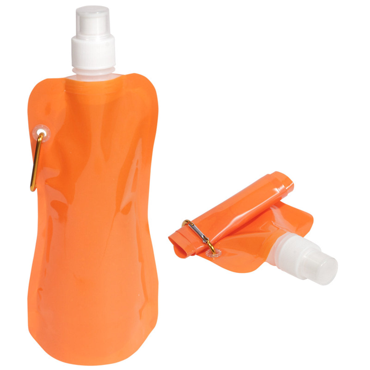 Flex Foldable 16 oz Water Bottle with Carabiner