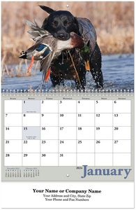 Sportsman Spiral Wall Calendar