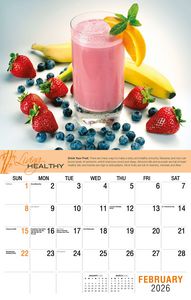 Galleria Wall Calendar 2026 Living Healthy